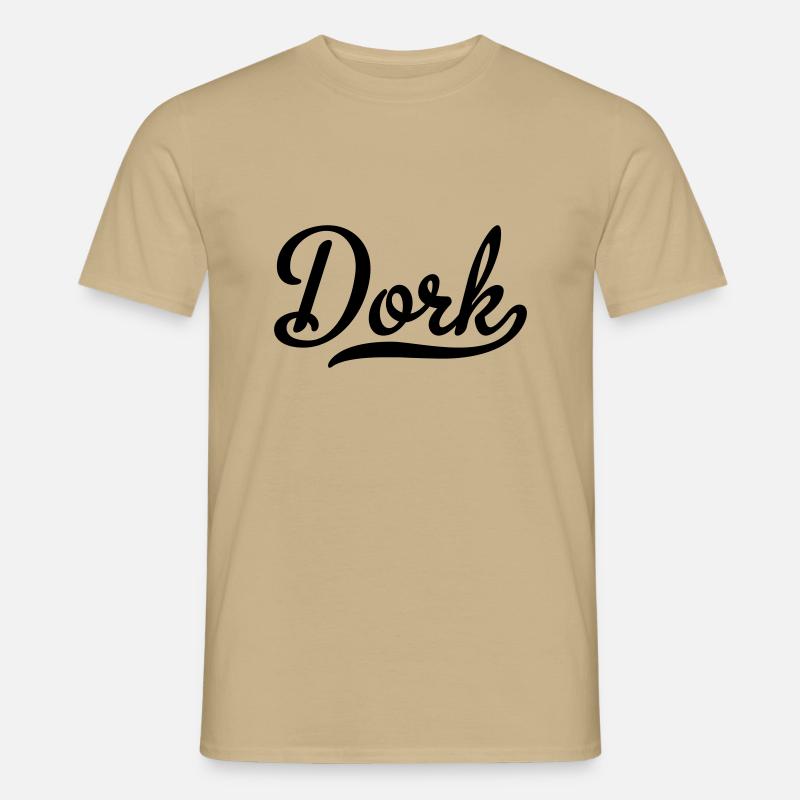 Dork - Männer T-Shirt - Sandbeige
