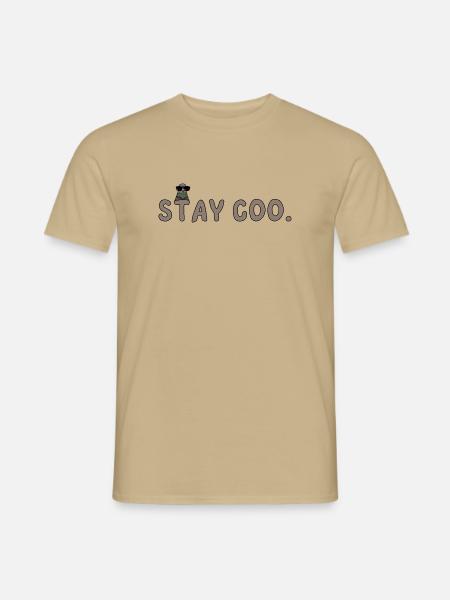 Taube Taubenliebhaber Taubenfan Geschenkidee - Männer T-Shirt - Sandbeige