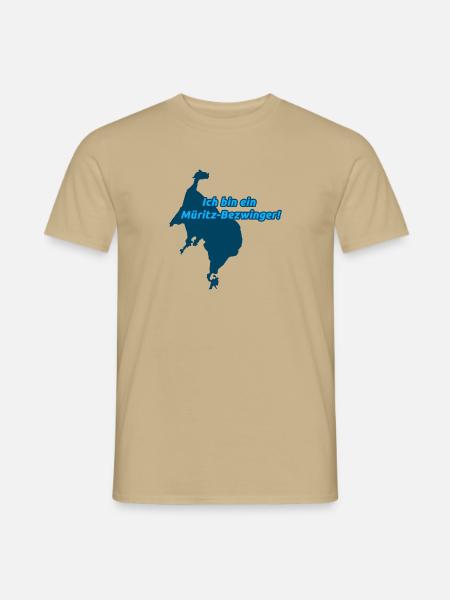 Müritz 2 - Männer T-Shirt - Sandbeige