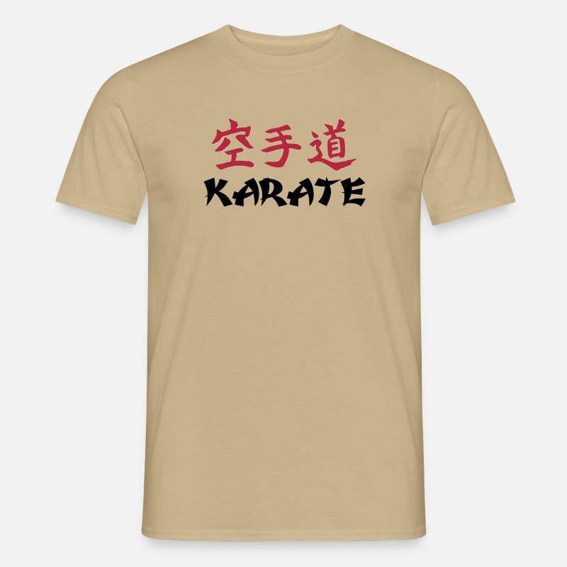Karate - Men’s T-shirt - sand beige