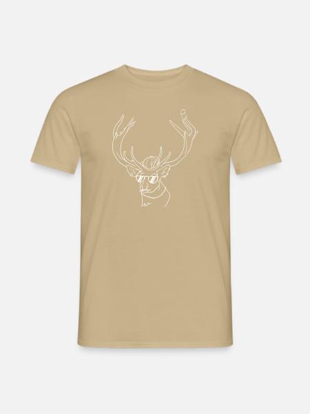 Ich hab Bock! - Männer T-Shirt - Sandbeige