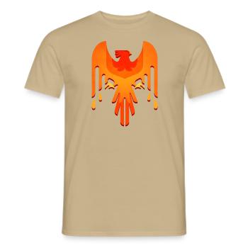 Phénix - T-shirt homme - beige sable - Devant - AI Model Male 178 light (178cm)