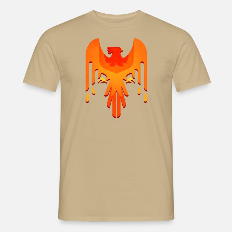 Phoenix - Männer T-Shirt - Sandbeige