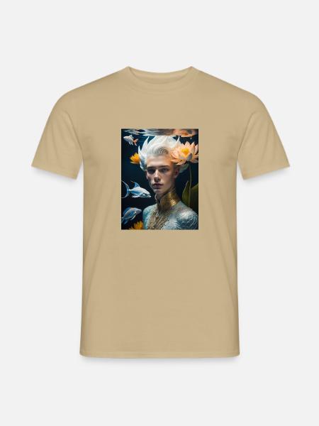 Lord of the Ocean - Männer T-Shirt - Sandbeige