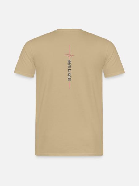 Drum and Bass Festival Raver Liquid DNB Musik Rave - Männer T-Shirt - Sandbeige