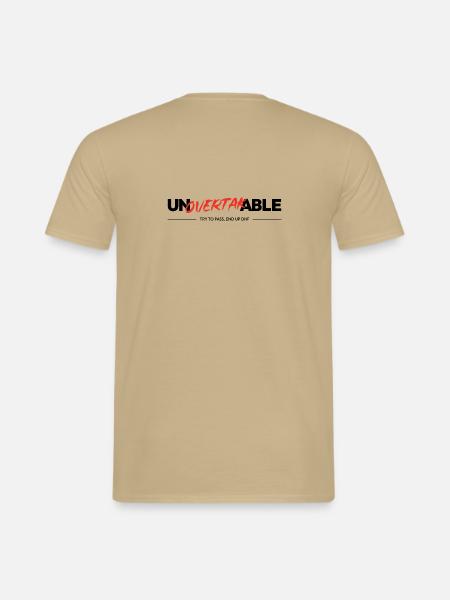 Unüberholbar - Männer T-Shirt - Sandbeige