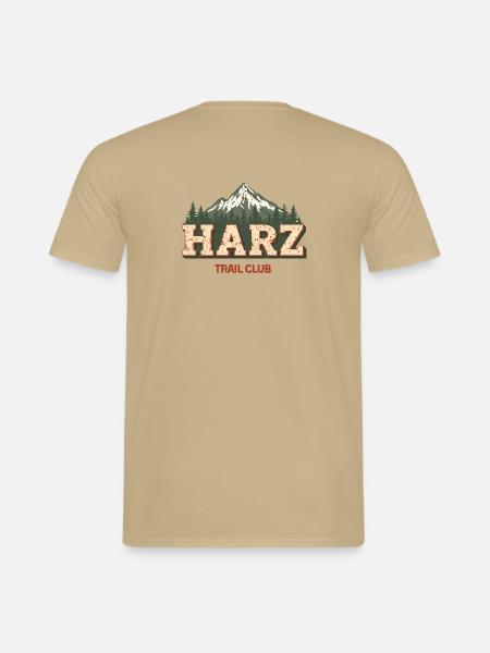 Harz Trail Club - Männer T-Shirt - Sandbeige