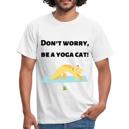 Yoga cat! - Maglietta da uomo