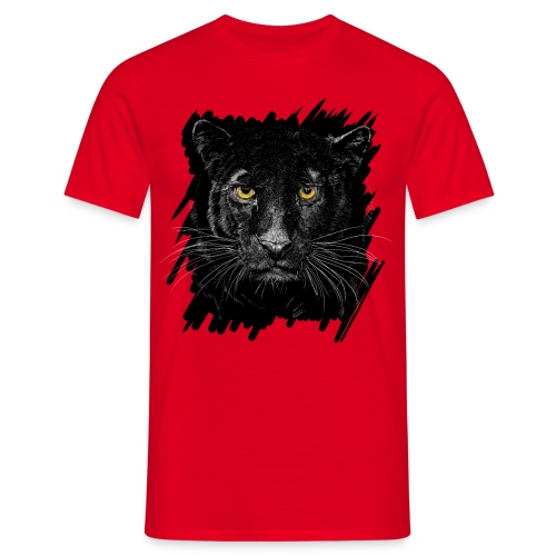 Schwarzer Panther - Männer T-Shirt