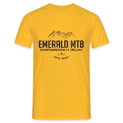 Emerald MTB Logo - Men's T-Shirt