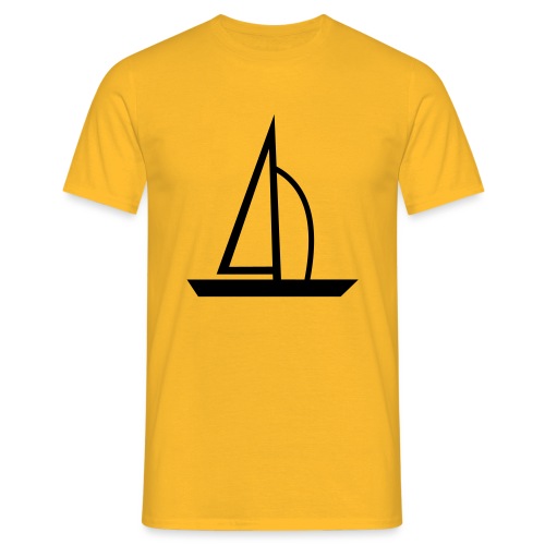 Segelboot - Männer T-Shirt