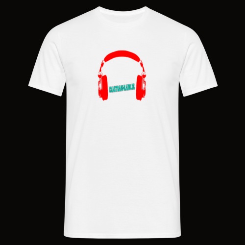 rote kopfhörer - Männer T-Shirt