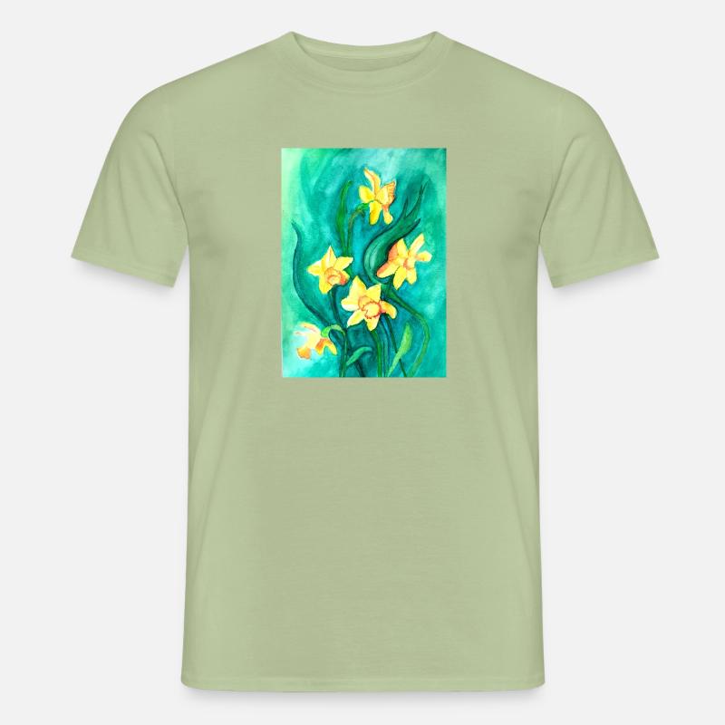 Narzissen Männer T-Shirt
