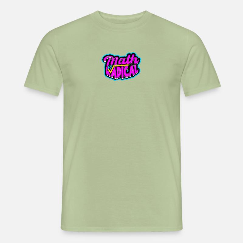 Math is radical - Math - Men’s T-shirt - sage