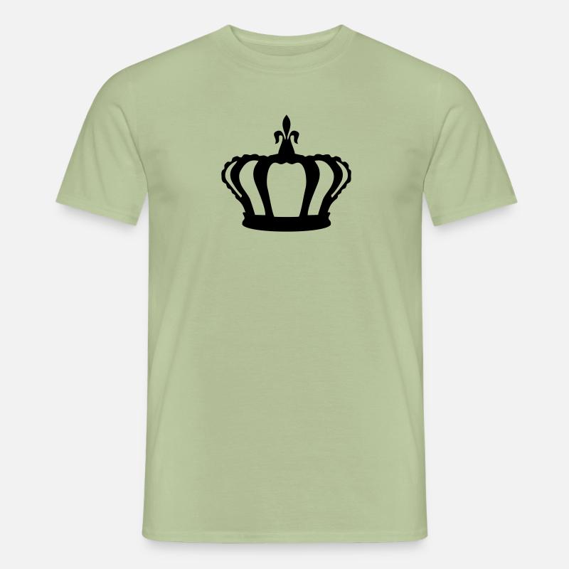 Krone - Männer T-Shirt - Sage