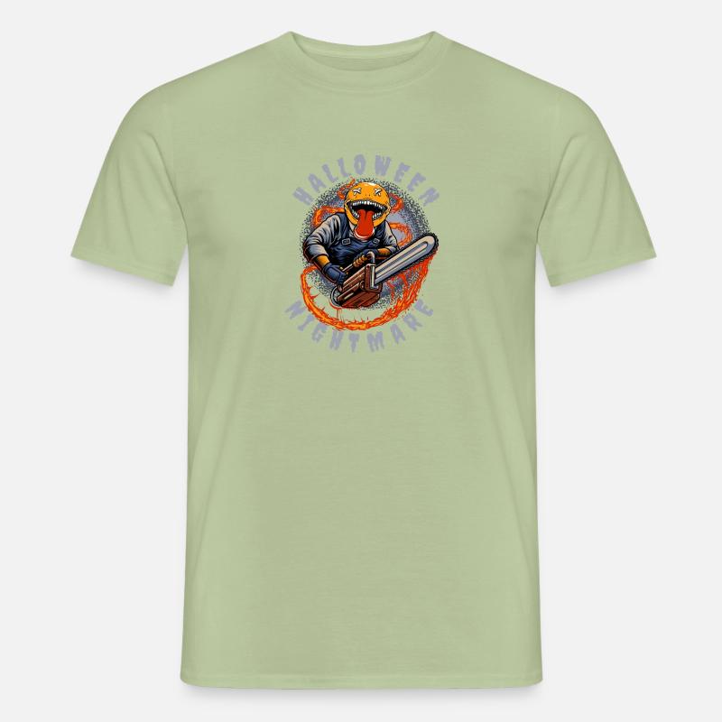 HALLOWEEN NIGHTMARE !! - Männer T-Shirt - Sage