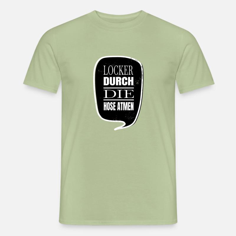 geschenkidee statement weihnachten - Männer T-Shirt - Sage