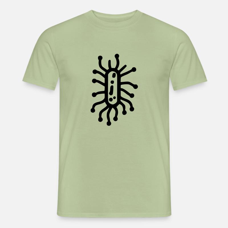 Bakterien - Männer T-Shirt - Sage