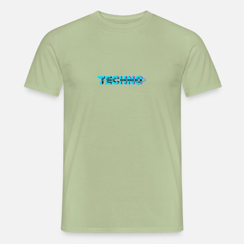 TECHNO INSANE - Männer T-Shirt - Sage