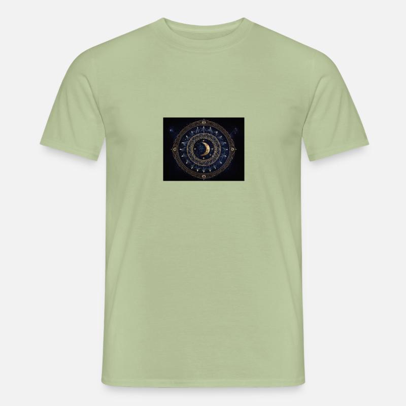 Mandala - Männer T-Shirt - Sage