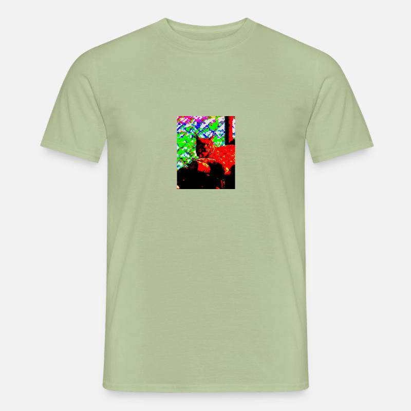 Luchs - Männer T-Shirt - Sage