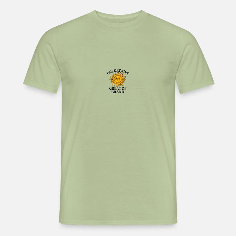 Sonne Sonne Design - Männer T-Shirt - Sage