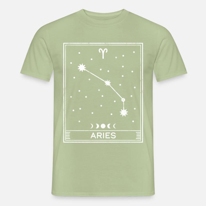 Widder Sternzeichen - Männer T-Shirt - Sage