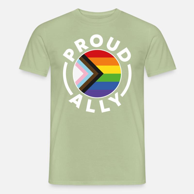 Stolzer Verbündeter - Männer T-Shirt - Sage