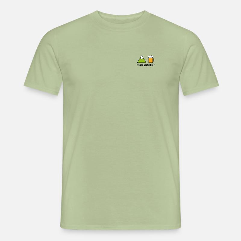 Gipfelbier - Männer T-Shirt - Sage