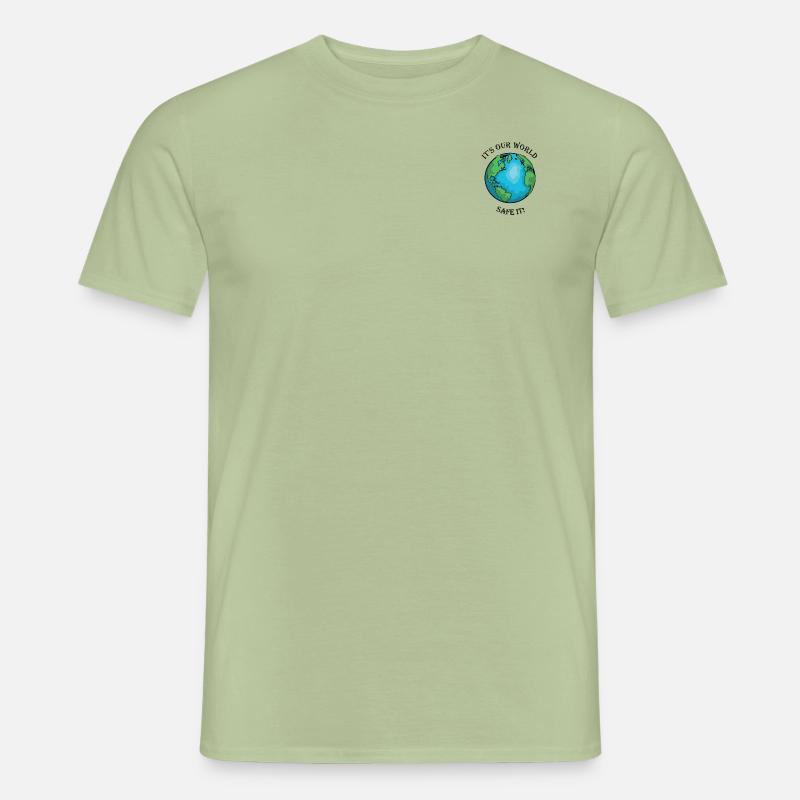 Safe the World! Männer T-Shirt