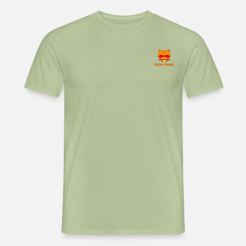 EISERNE PFOTEN - Männer T-Shirt - Sage