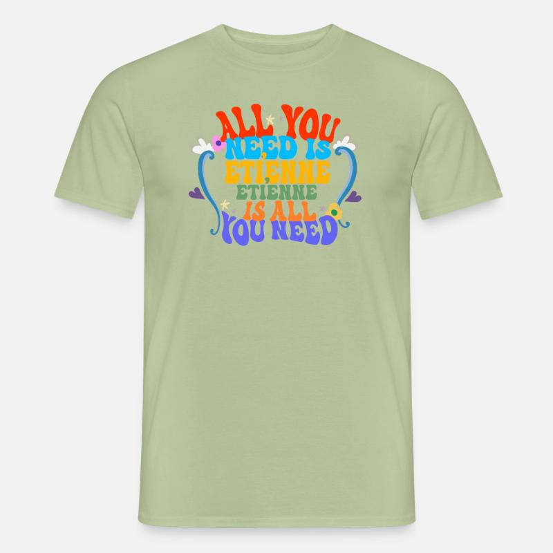 Etienne - Männer T-Shirt - Sage
