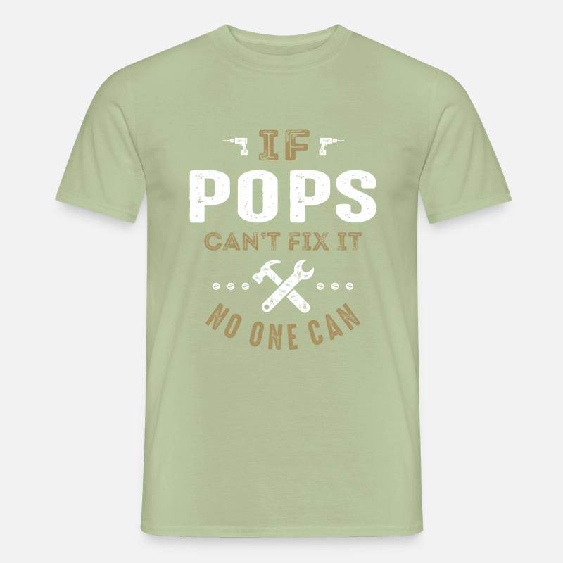 Pops Can Fix It Men’s T-shirt