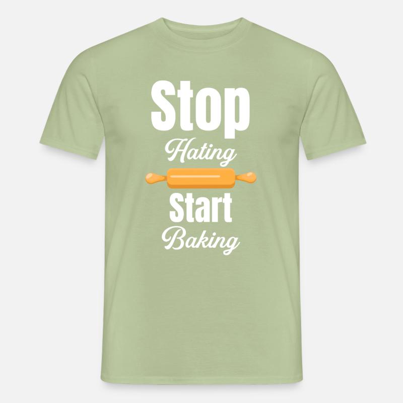 Stop hating and start Men’s T-shirt