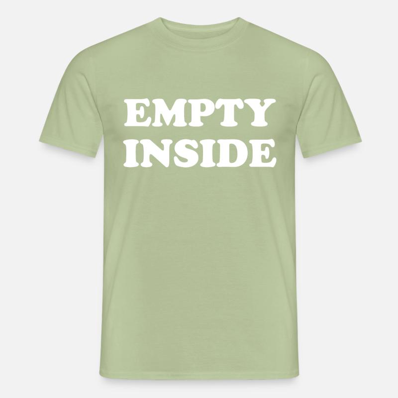 Empty Inside - Men’s T-shirt - sage