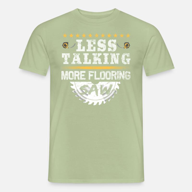 Flooring Construction Carpet Installer Men’s T-shirt
