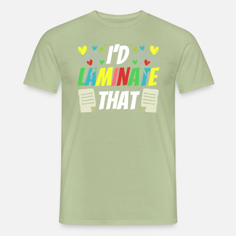 I'm laminating this paraprofessional para Men’s T-shirt