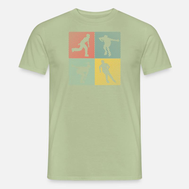 Inline-Skating Rollerskates Inline-Skater - Männer T-Shirt - Sage
