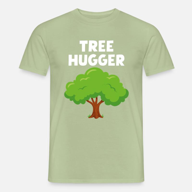 Baum-Umarmer - Männer T-Shirt - Sage