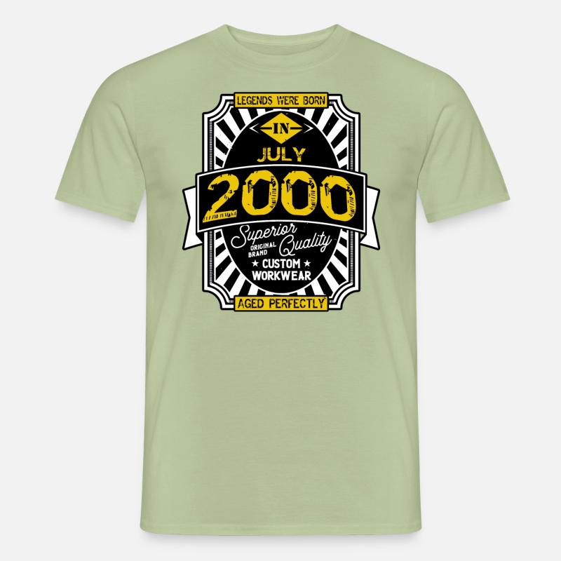 2000 JULI - Männer T-Shirt - Sage