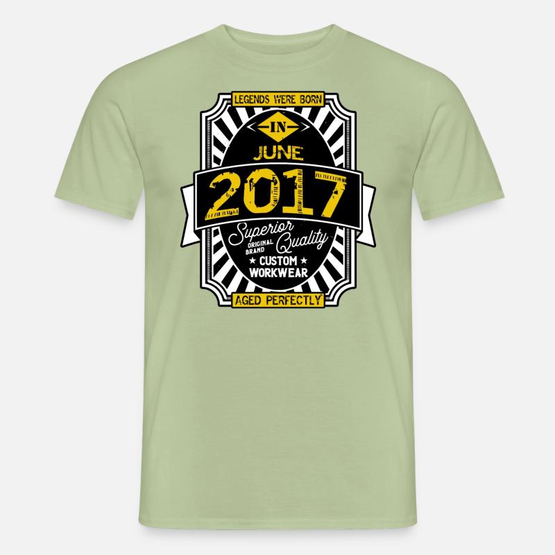 2017 JUNI - Männer T-Shirt - Sage
