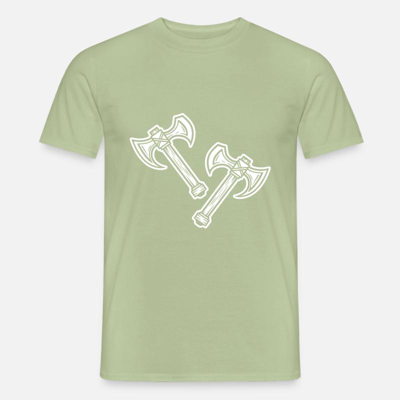 Axe Element - Men’s T-shirt - sage