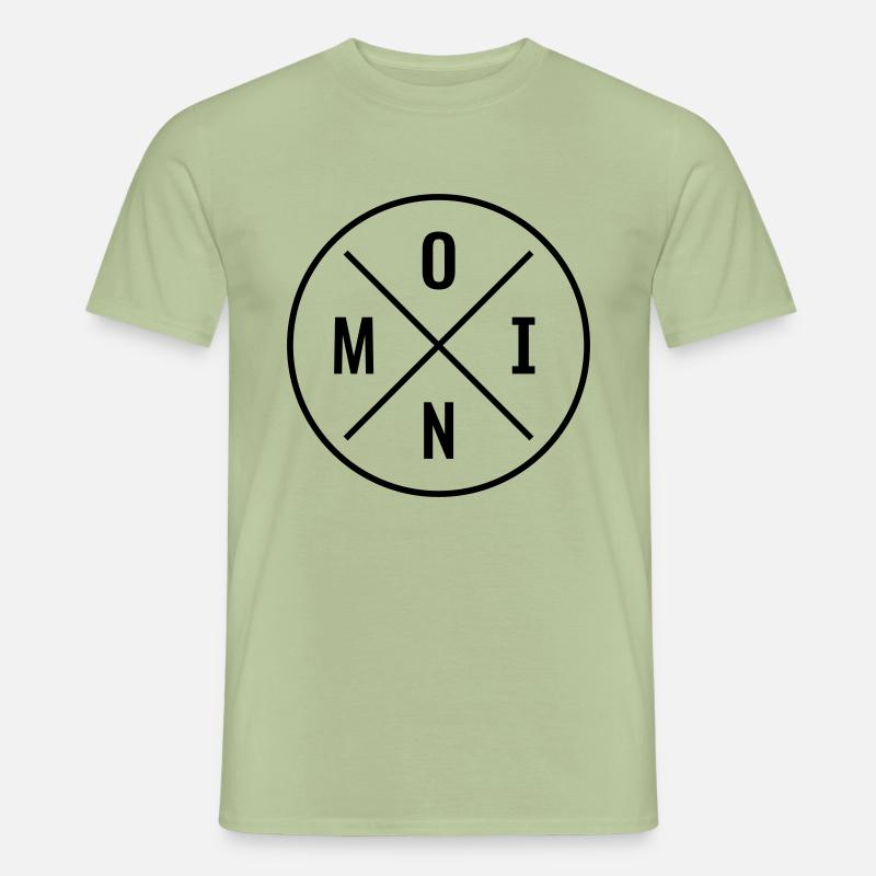 Moin - Männer T-Shirt - Sage