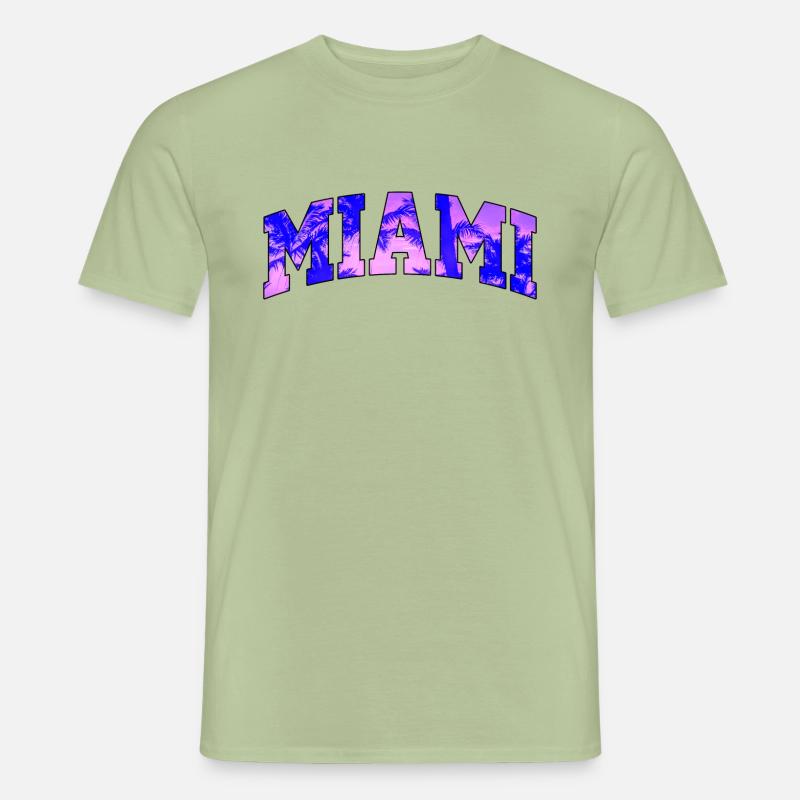 Logo der Miami Purple University Männer T-Shirt