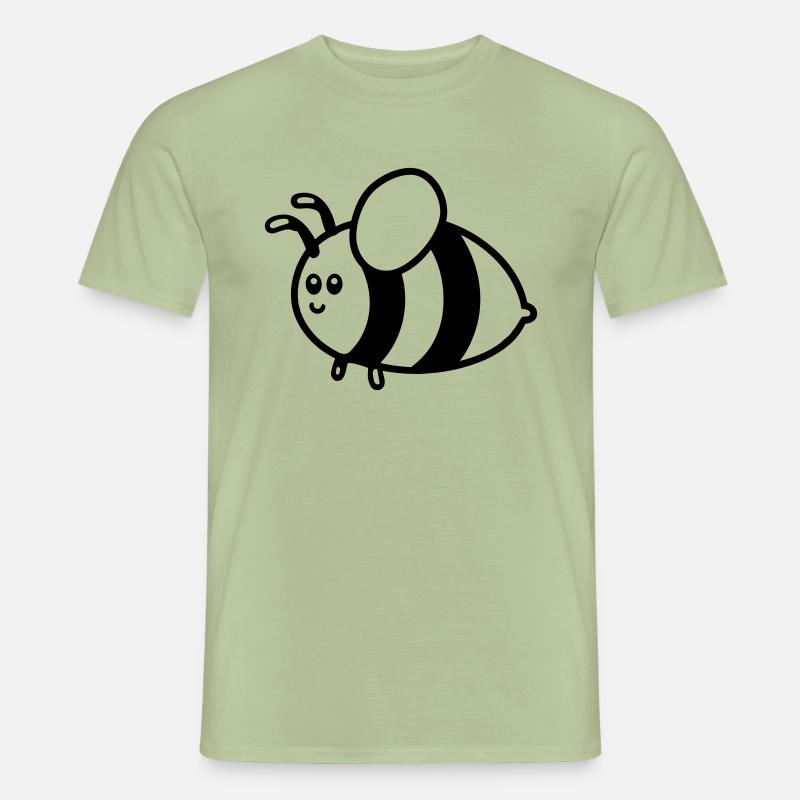 Biene - Männer T-Shirt - Sage