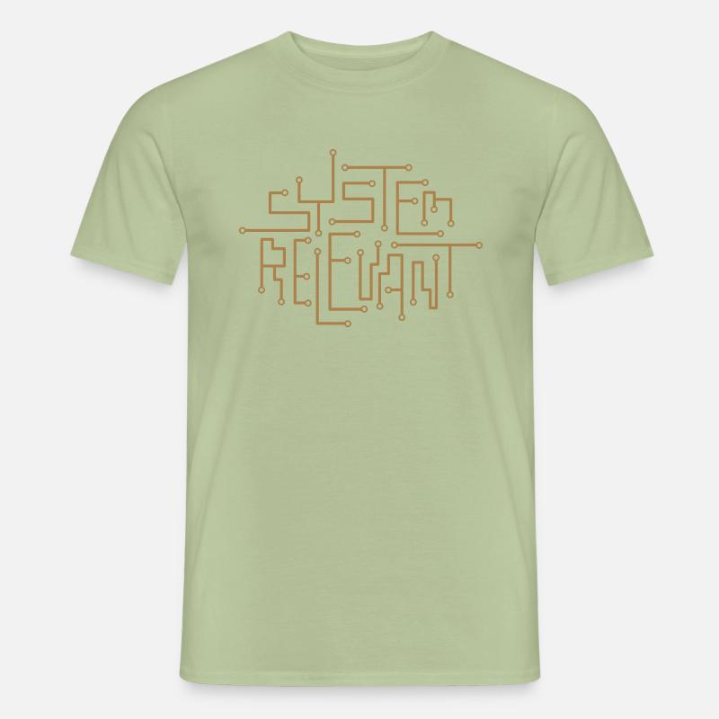 Systemrelevant - Männer T-Shirt - Sage