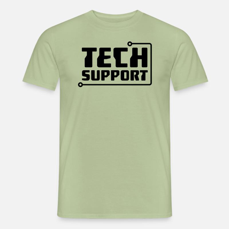 Technischer Support - Männer T-Shirt - Sage