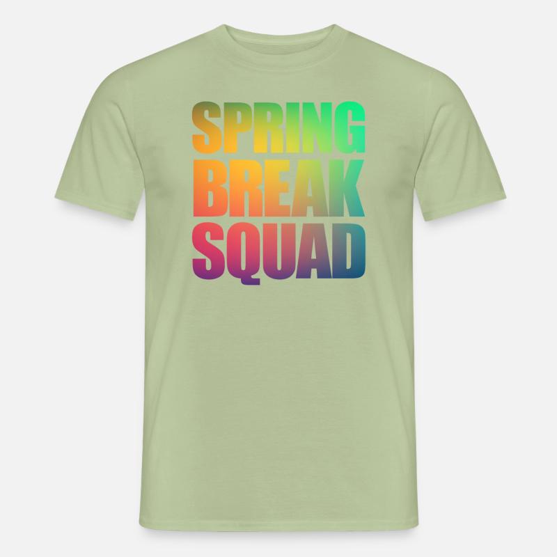 Spring Break Squad Spring Break - Männer T-Shirt - Sage