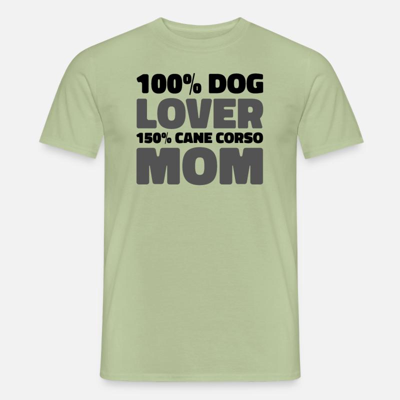 Cane Corso - Männer T-Shirt - Sage