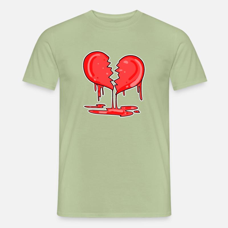 broken heart Men’s T-shirt